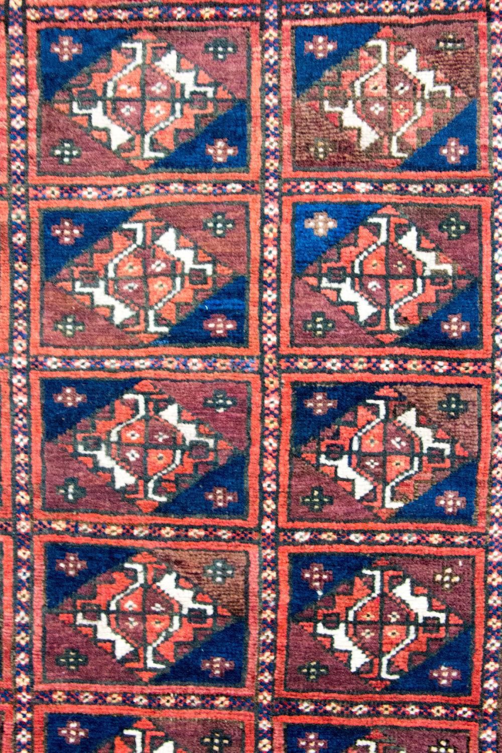 Afghaans tapijt - Bukhara - 164 x 105 cm - blauw