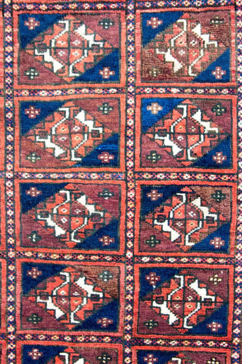 Afghaans tapijt - Bukhara - 164 x 105 cm - blauw