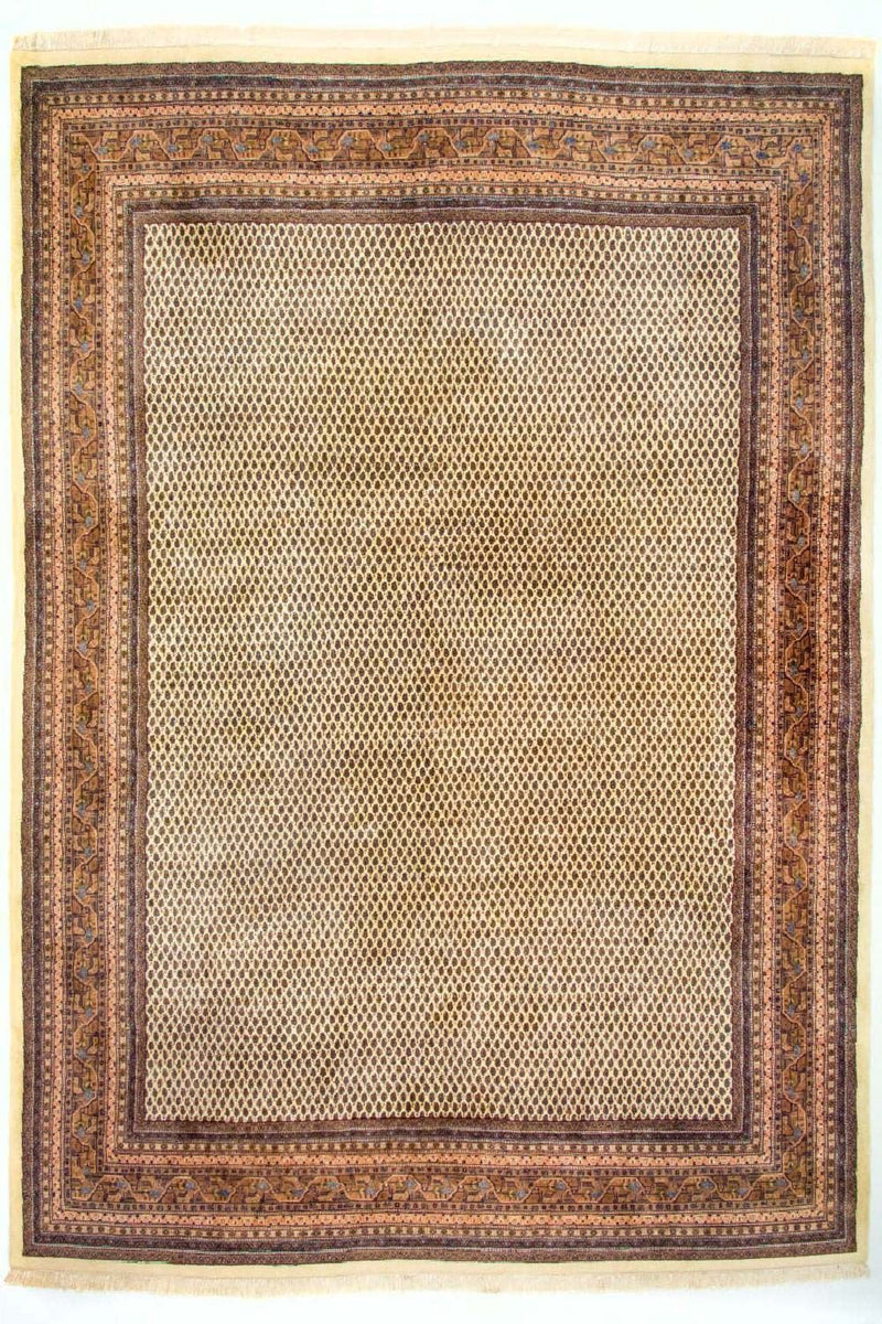 Perzisch tapijt - Mir - 395 x 305 cm - beige