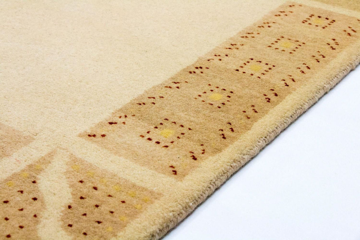 Gabbeh Tapijt - Loribaft Perzisch - 183 x 119 cm - beige