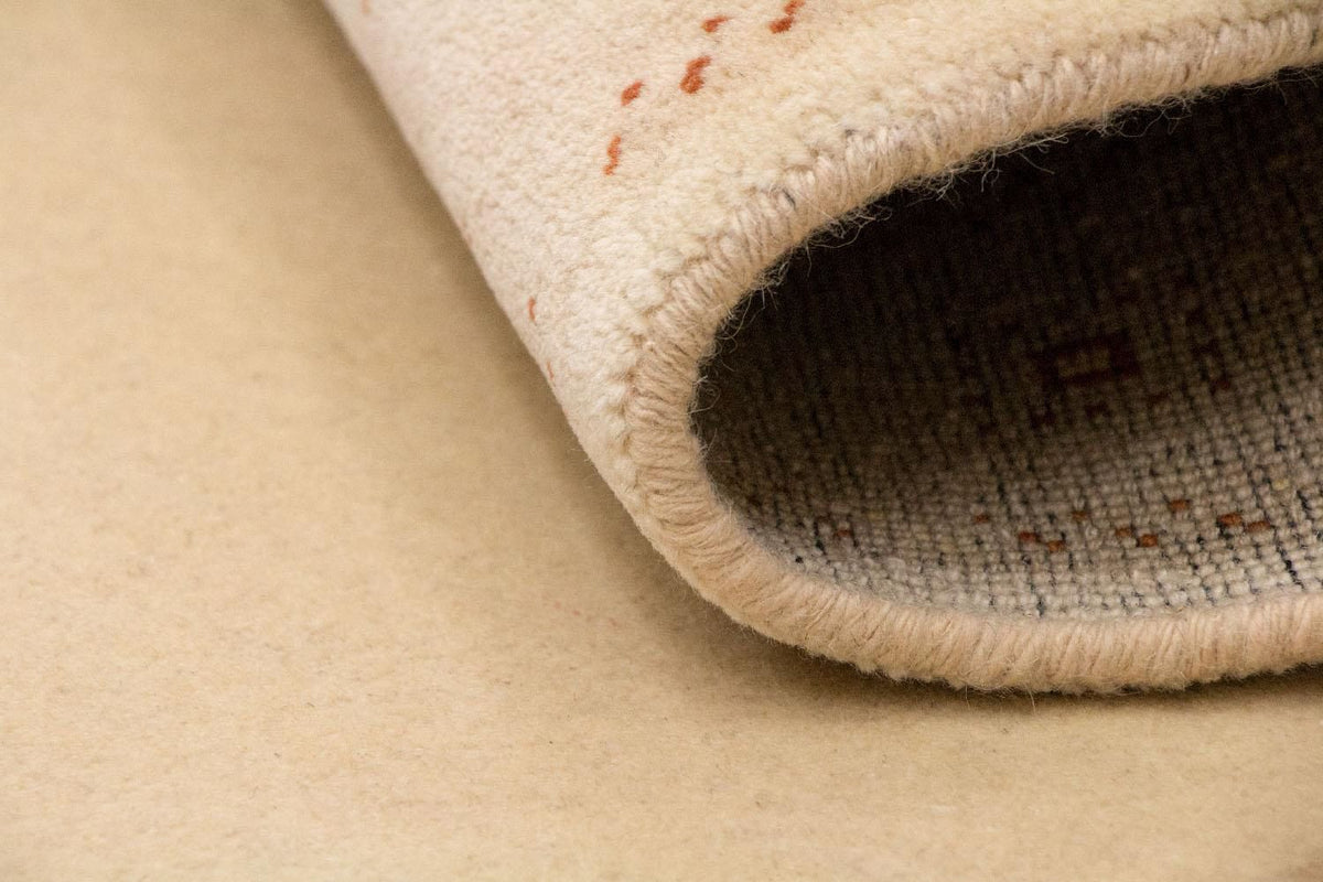 Gabbeh Tapijt - Loribaft Perzisch - 183 x 119 cm - beige