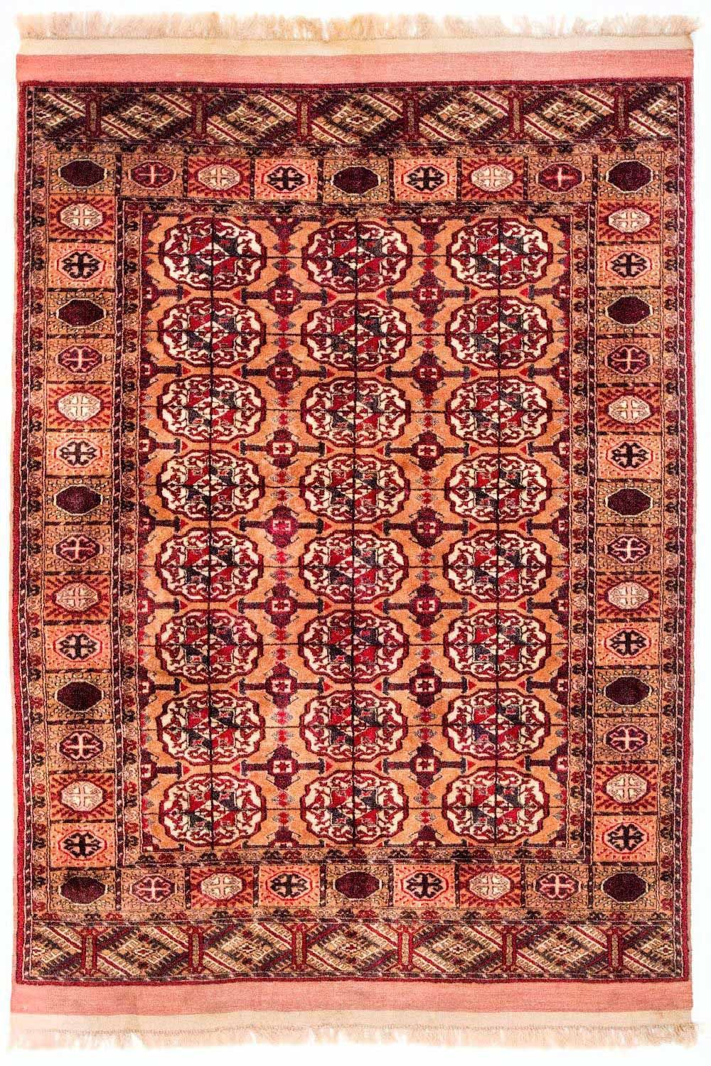 Afghaans tapijt - Bukhara - 156 x 122 cm - zalm