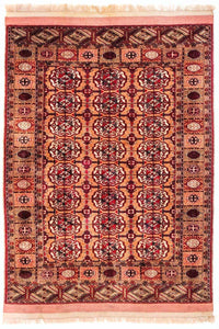 Afghaans tapijt - Bukhara - 156 x 122 cm - zalm