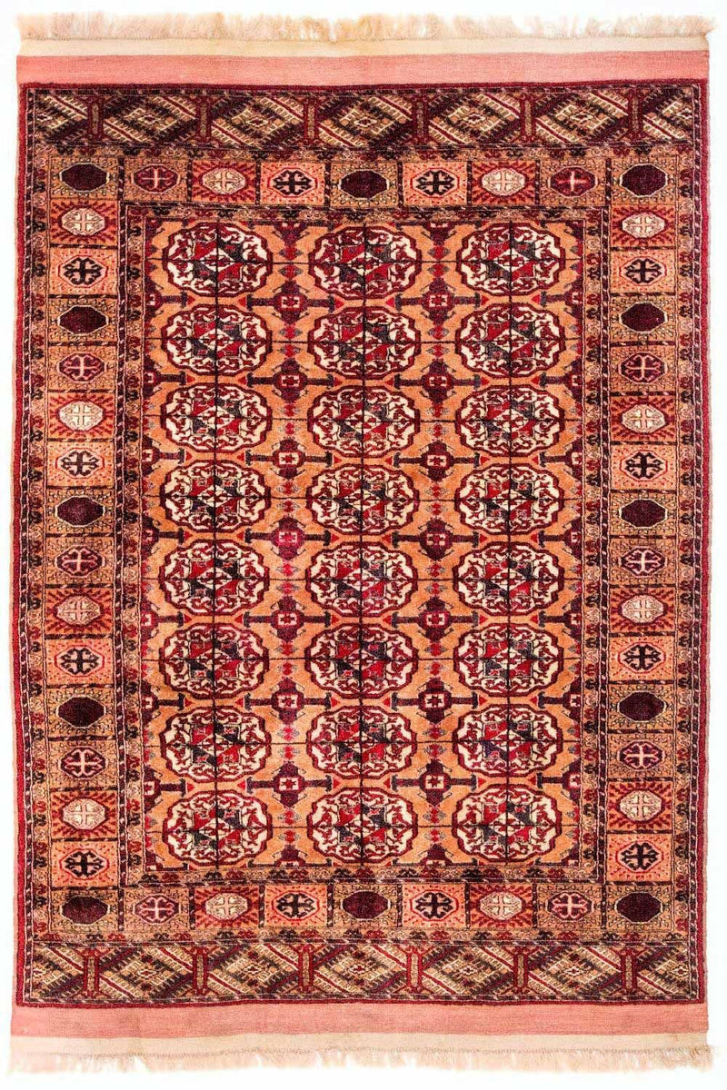 Afghaans tapijt - Bukhara - 156 x 122 cm - zalm