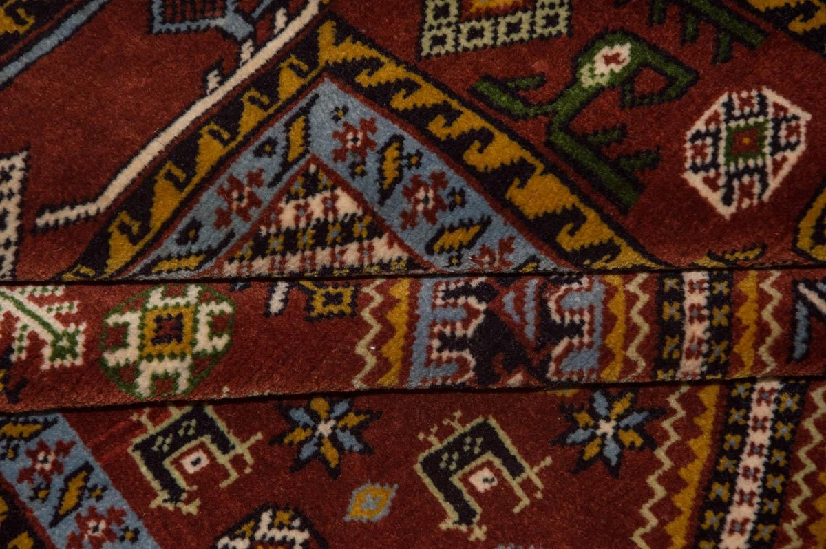 Afghaans tapijt - 148 x 118 cm - bruin