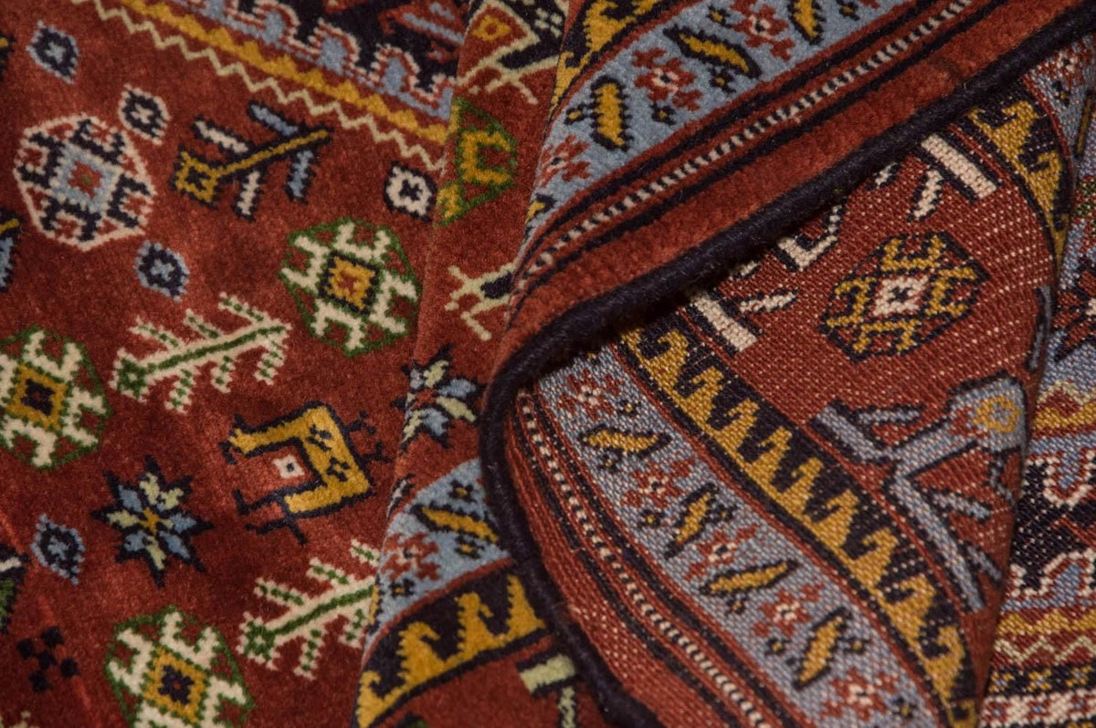 Afghaans tapijt - 148 x 118 cm - bruin