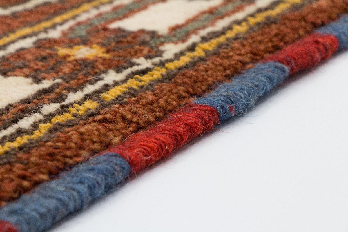 Oosters Tapijt - 92 x 61 cm - bruin