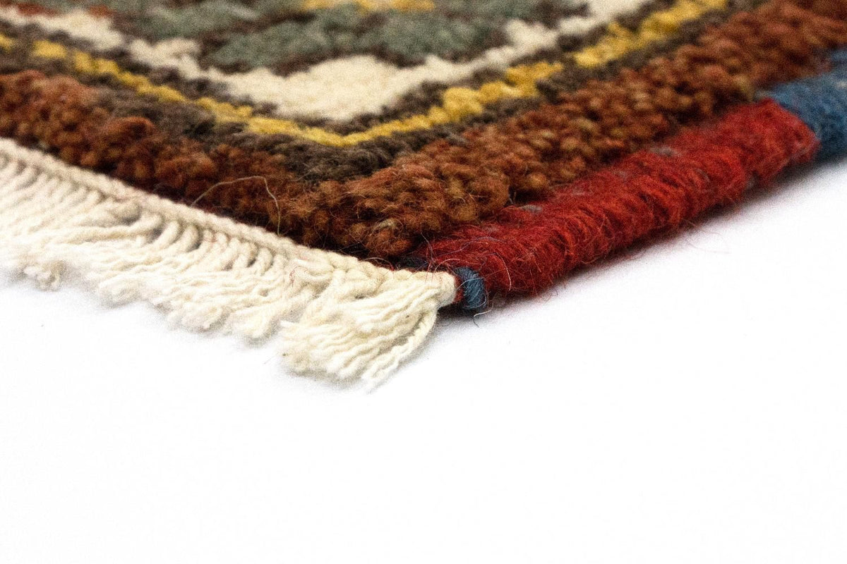 Oosters Tapijt - 92 x 61 cm - bruin