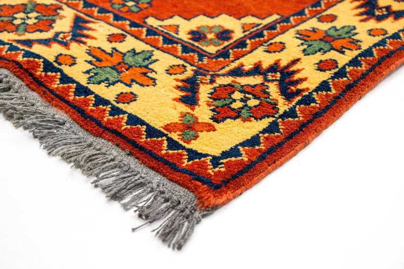 Loper Afghaans tapijt - Hatshlu - 296 x 88 cm - rood