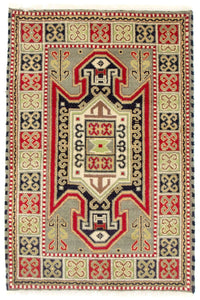 Oosters Tapijt - 152 x 96 cm - lichtgroen