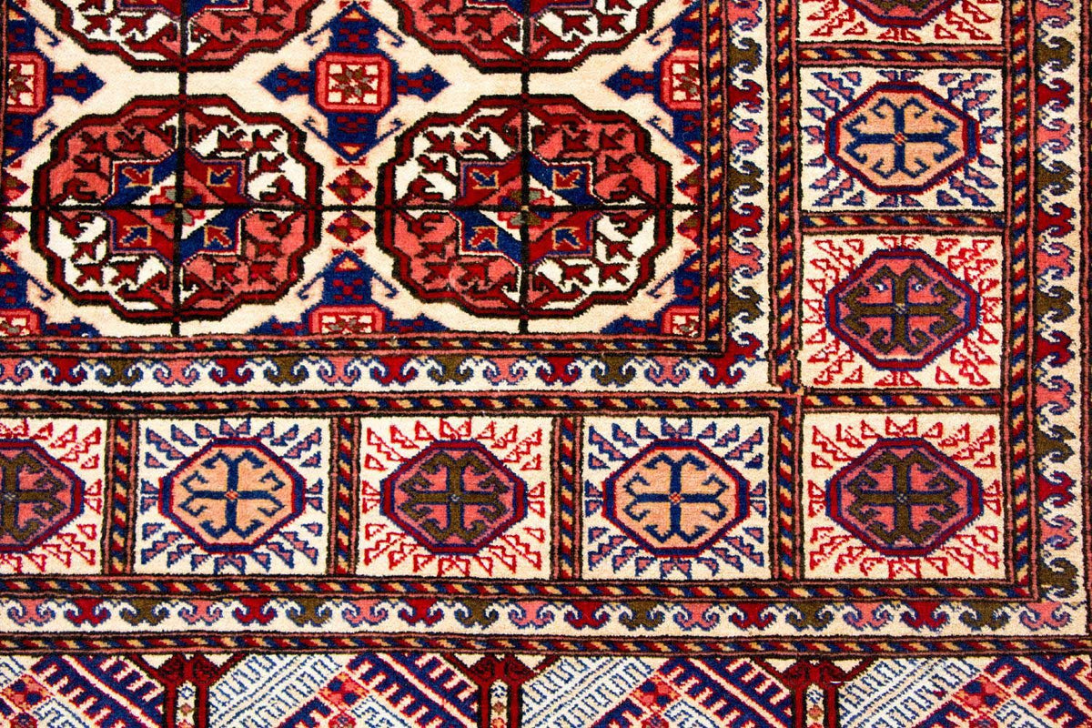 Loper Zijden tapijt - Afghaanse zijde - 284 x 82 cm - rood