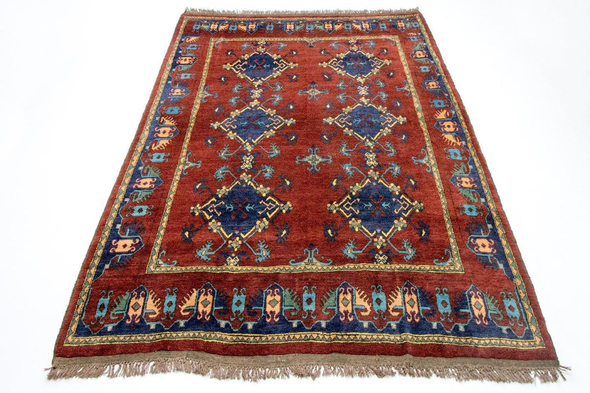 Afghaans tapijt - Kunduz - 294 x 211 cm - rood