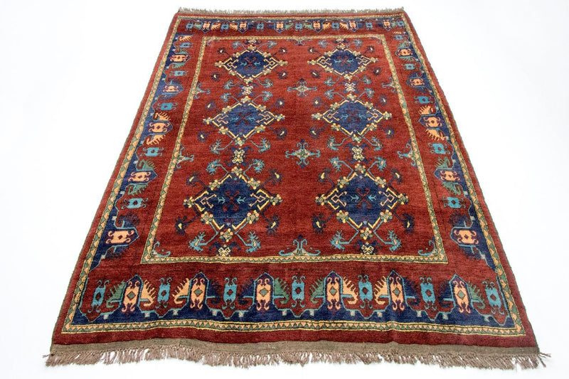 Afghaans tapijt - Kunduz - 294 x 211 cm - rood
