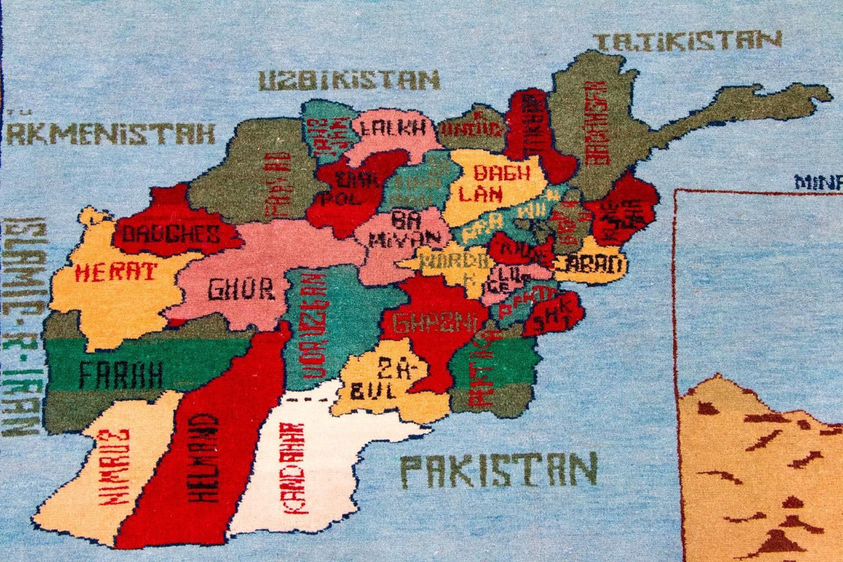 Afbeelding tapijt - 182 x 132 cm - veelkleurig