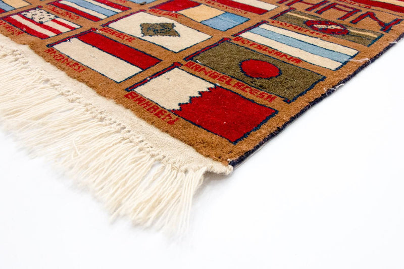 Afbeelding tapijt - 182 x 132 cm - veelkleurig