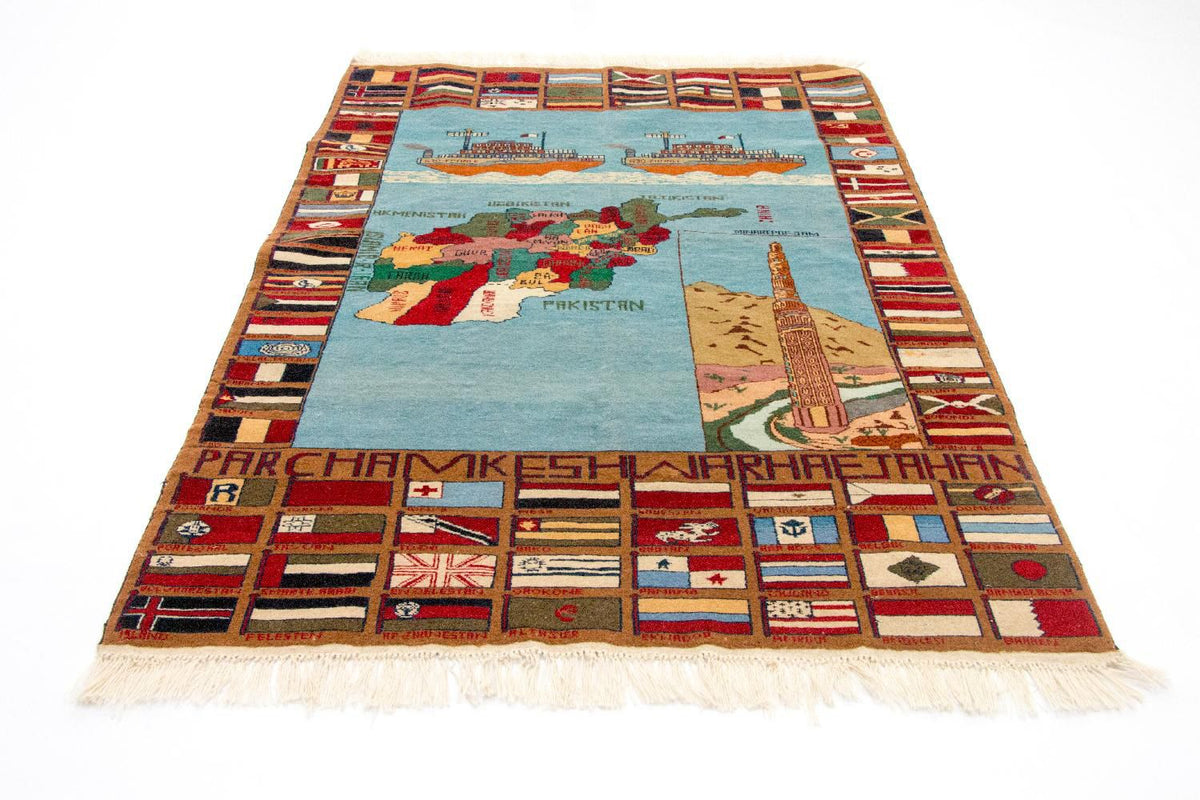 Afbeelding tapijt - 182 x 132 cm - veelkleurig