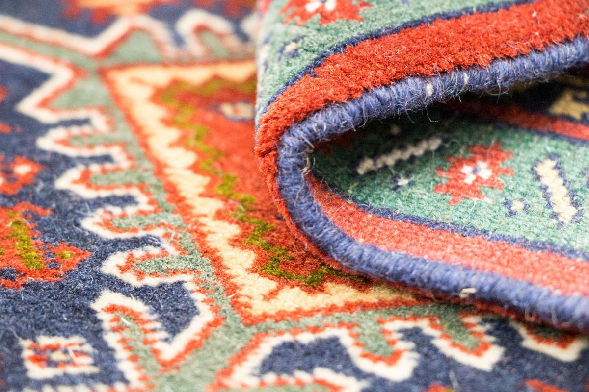 Loper Afghaans tapijt - 194 x 75 cm - rood