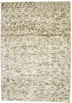 Wollen tapijt - 198 x 142 cm - beige