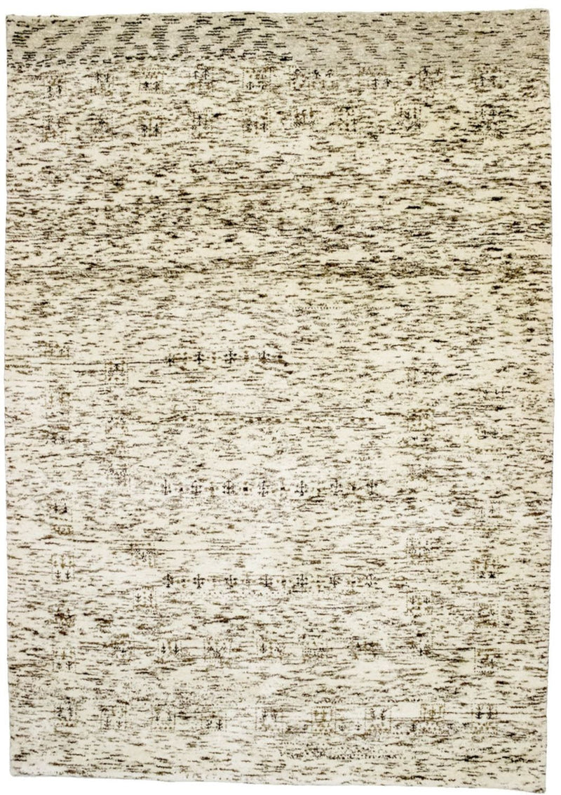 Wollen tapijt - 198 x 142 cm - beige