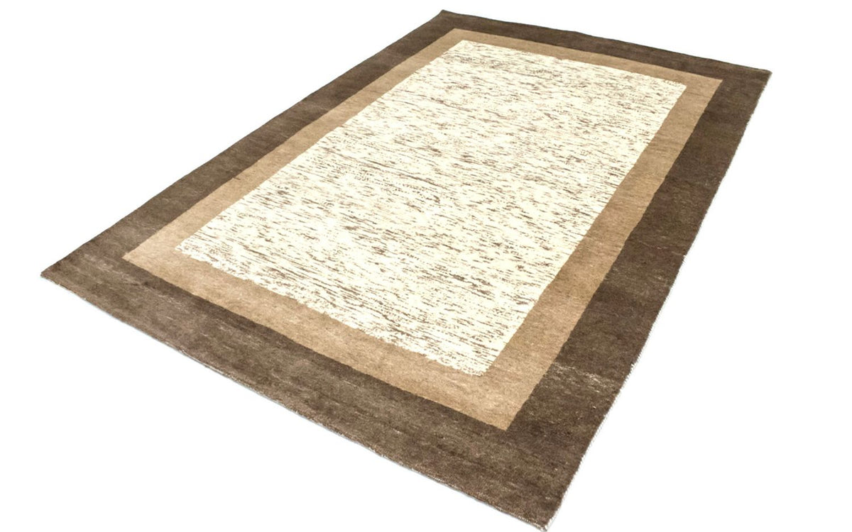 Gabbeh Tapijt - Loribaft Perzisch - 207 x 141 cm - beige