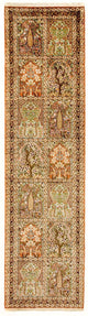 Kasjmir zijde Tapijt 313x82cm - Oosters Tapijt