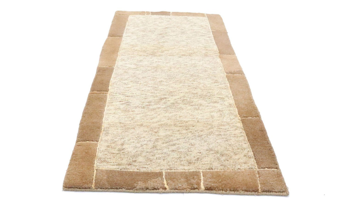 Loper Nepal tapijt - 200 x 84 cm - veelkleurig