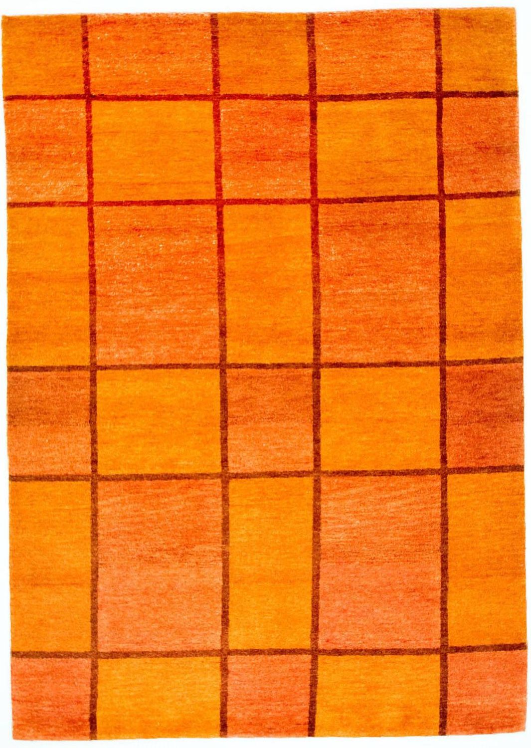 Gabbeh tapijt - Indus - 239 x 168 cm - oranje