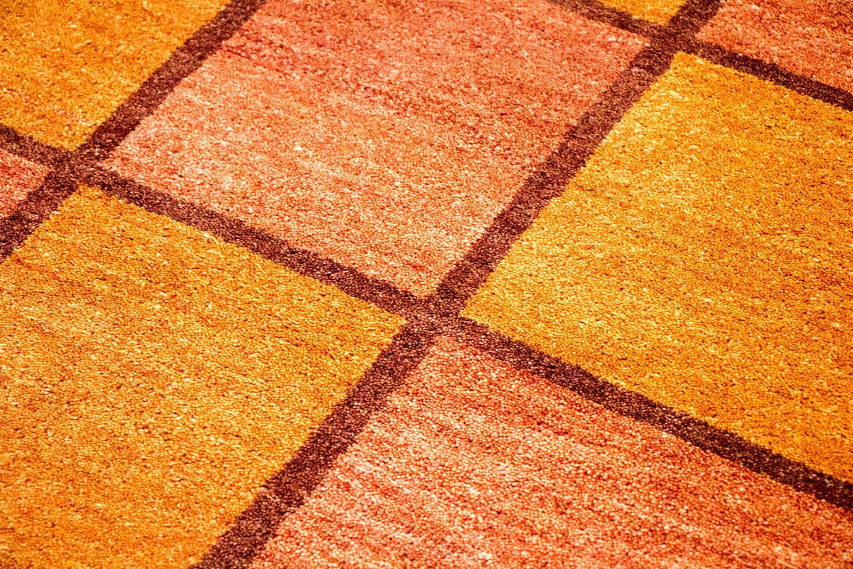 Gabbeh tapijt - Indus - 239 x 168 cm - oranje