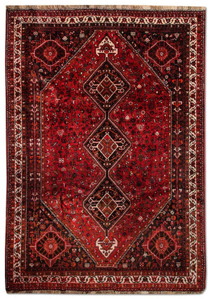 Perzisch Tapijt - Nomadisch - 304 x 220 cm - rood