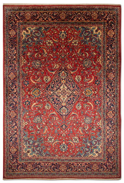 Sarouk Tapijt 217x327cm - Perzisch tapijt - rood