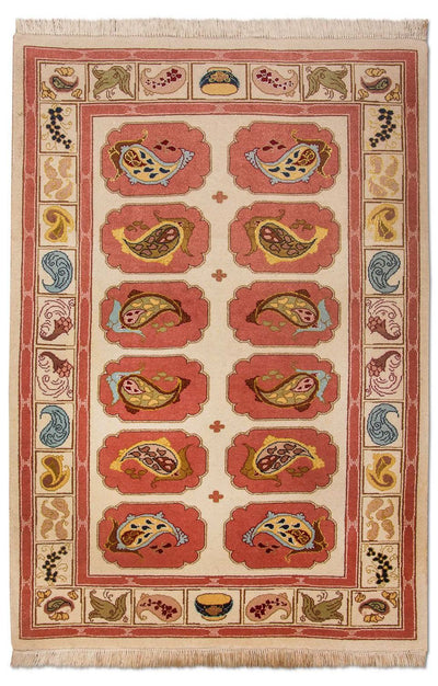 Tabriz - 50 Raj Tapijt 99x109cm - Perzisch tapijt