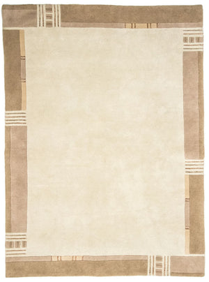 Nepal tapijt - 241 x 175 cm - beige