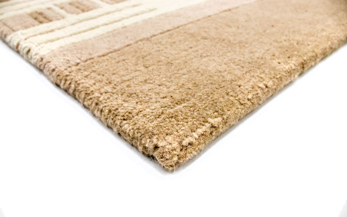 Nepal tapijt - 241 x 175 cm - beige