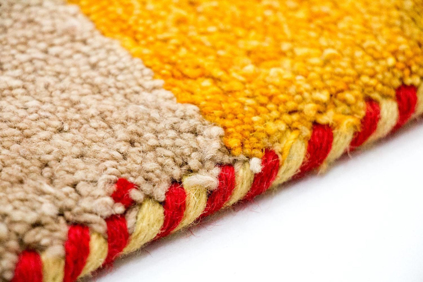 Indo Gabbeh Tapijt 200x142cm - Wollen tapijt
