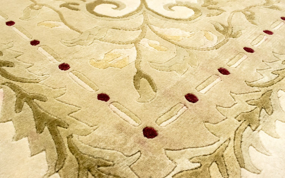 Nepal tapijt - 270 x 179 cm - geel