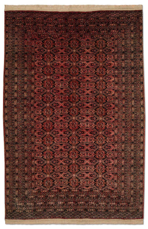 Afghaans tapijt - Bukhara - 191 x 123 cm - licht rood
