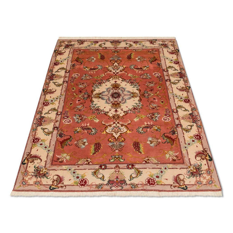 Perzisch tapijt - Tabriz - Royal - 147 x 104 cm - terracotta