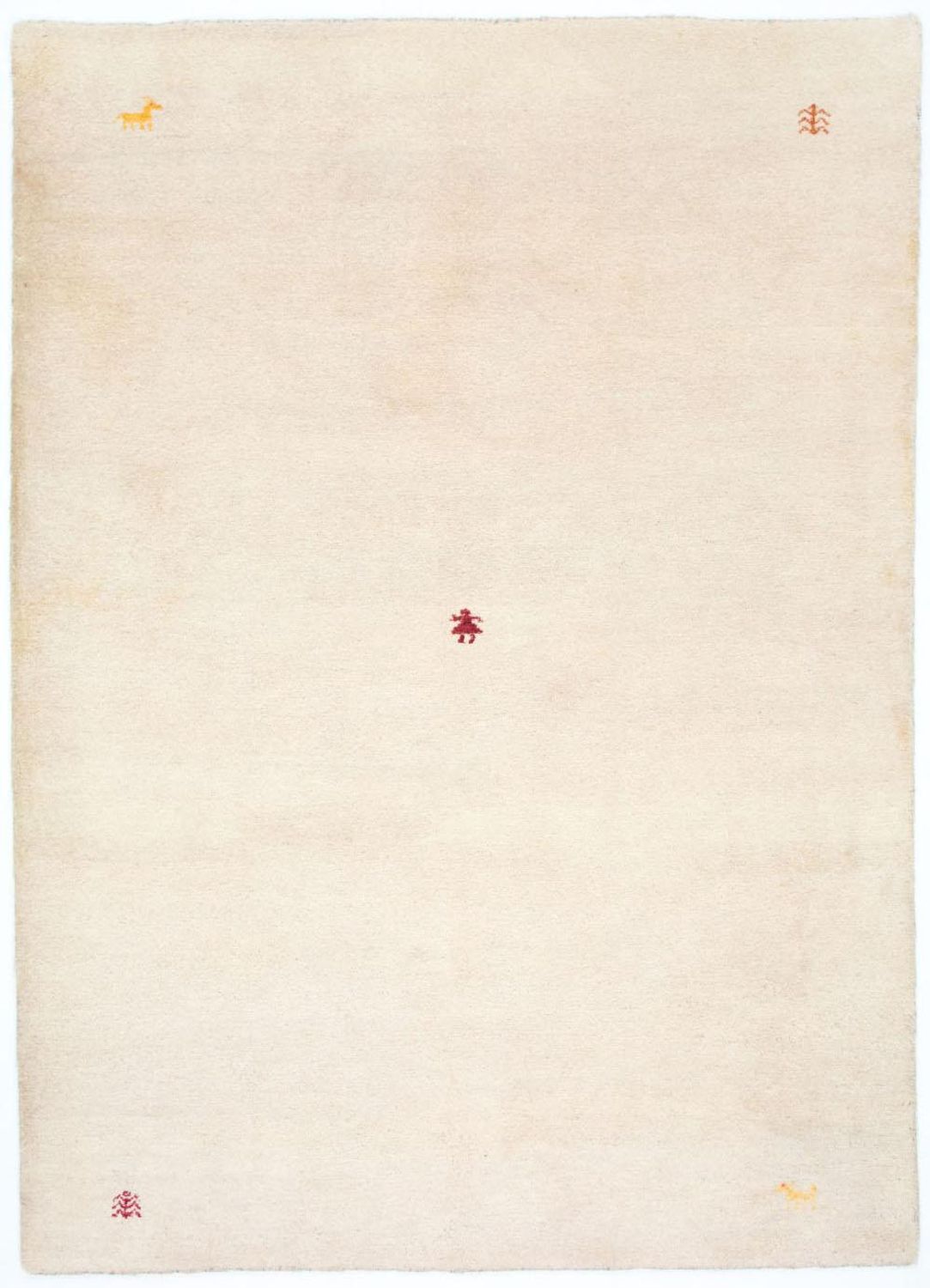 Gabbeh tapijt - Indus - 235 x 170 cm - beige