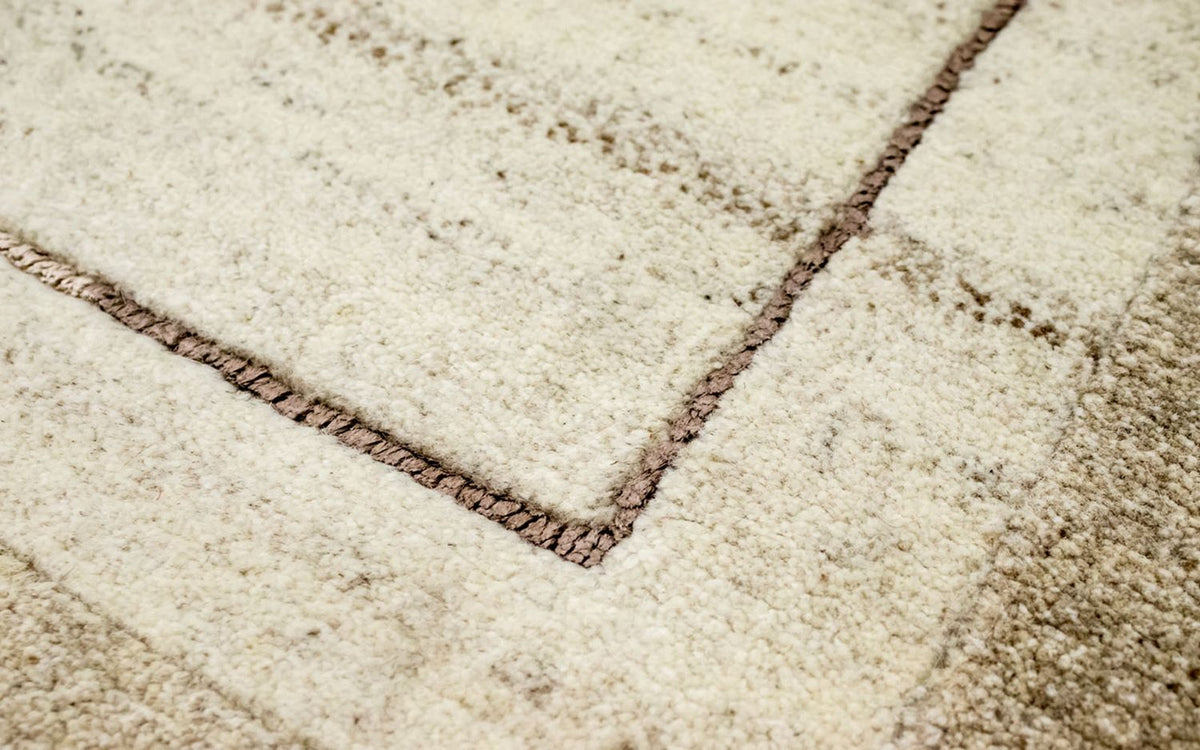 Nepal tapijt - 187 x 125 cm - beige