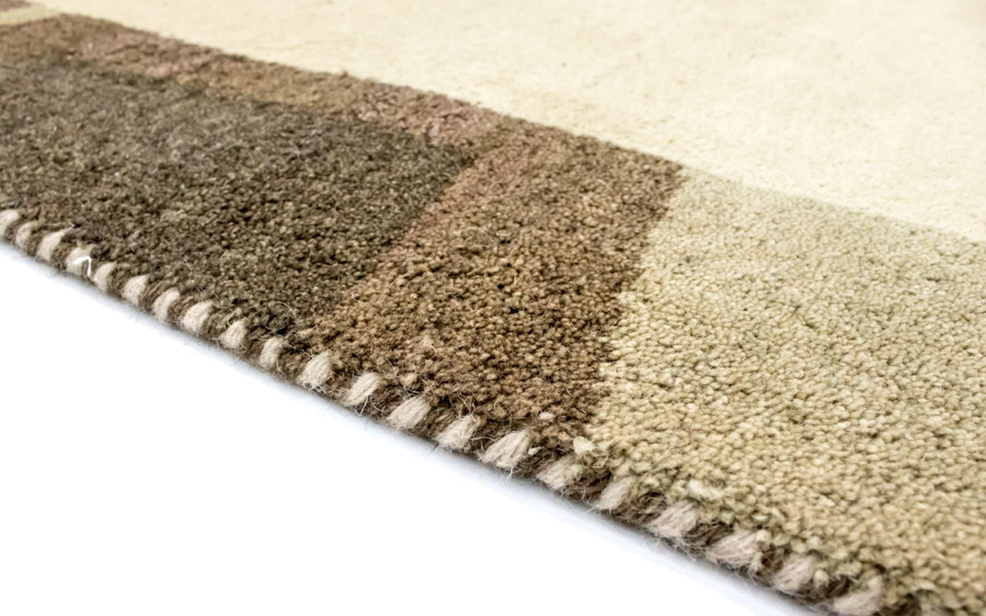 Indo Gabbeh Tapijt 203x143cm - Wollen tapijt
