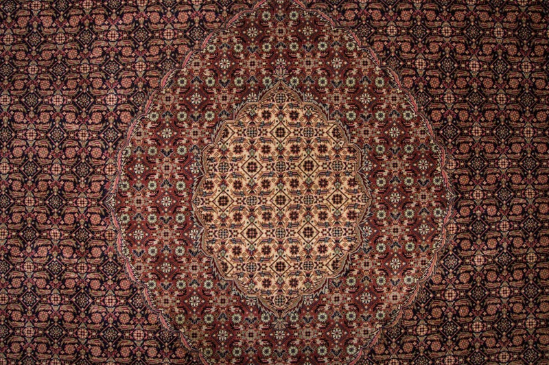 Perzisch tapijt - Tabriz - Royal - 353 x 252 cm - donkerblauw
