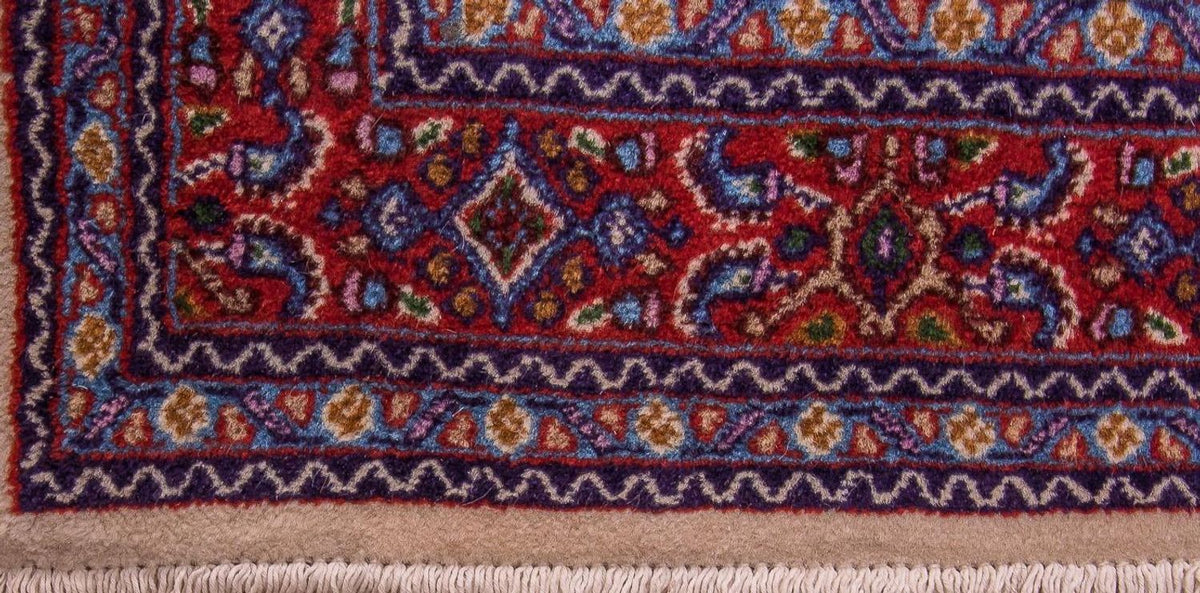 Loper Perzisch tapijt - Klassiek - 397 x 80 cm - veelkleurig