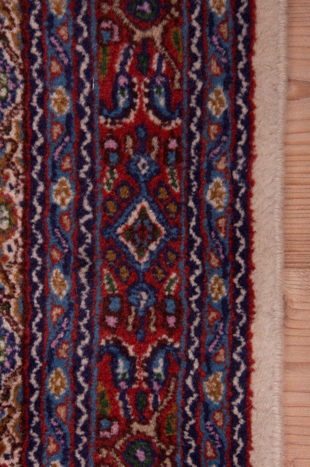 Loper Perzisch tapijt - Klassiek - 397 x 80 cm - veelkleurig