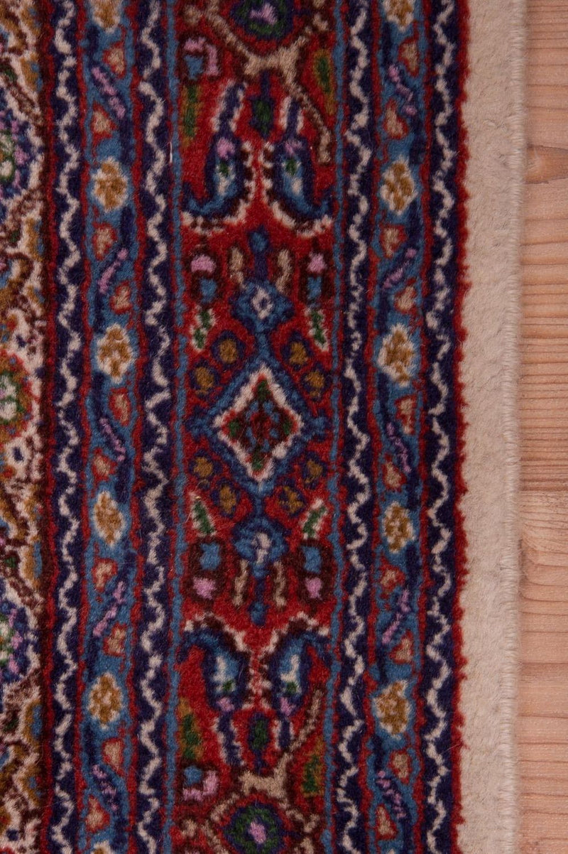 Loper Perzisch tapijt - Klassiek - 397 x 80 cm - veelkleurig