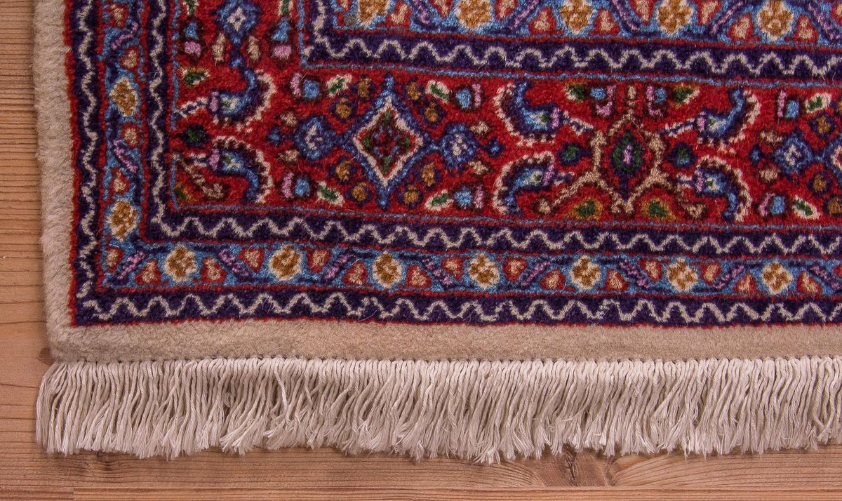 Loper Perzisch tapijt - Klassiek - 397 x 80 cm - veelkleurig