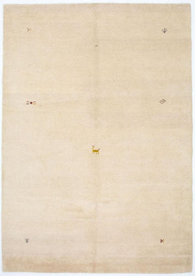 Gabbeh tapijt - Indus - 246 x 170 cm - beige