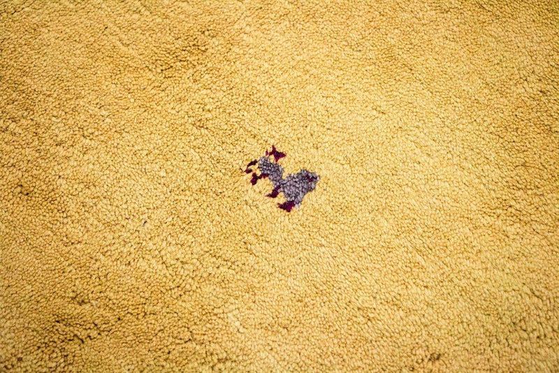 Gabbeh tapijt - Indus - 202 x 141 cm - goud