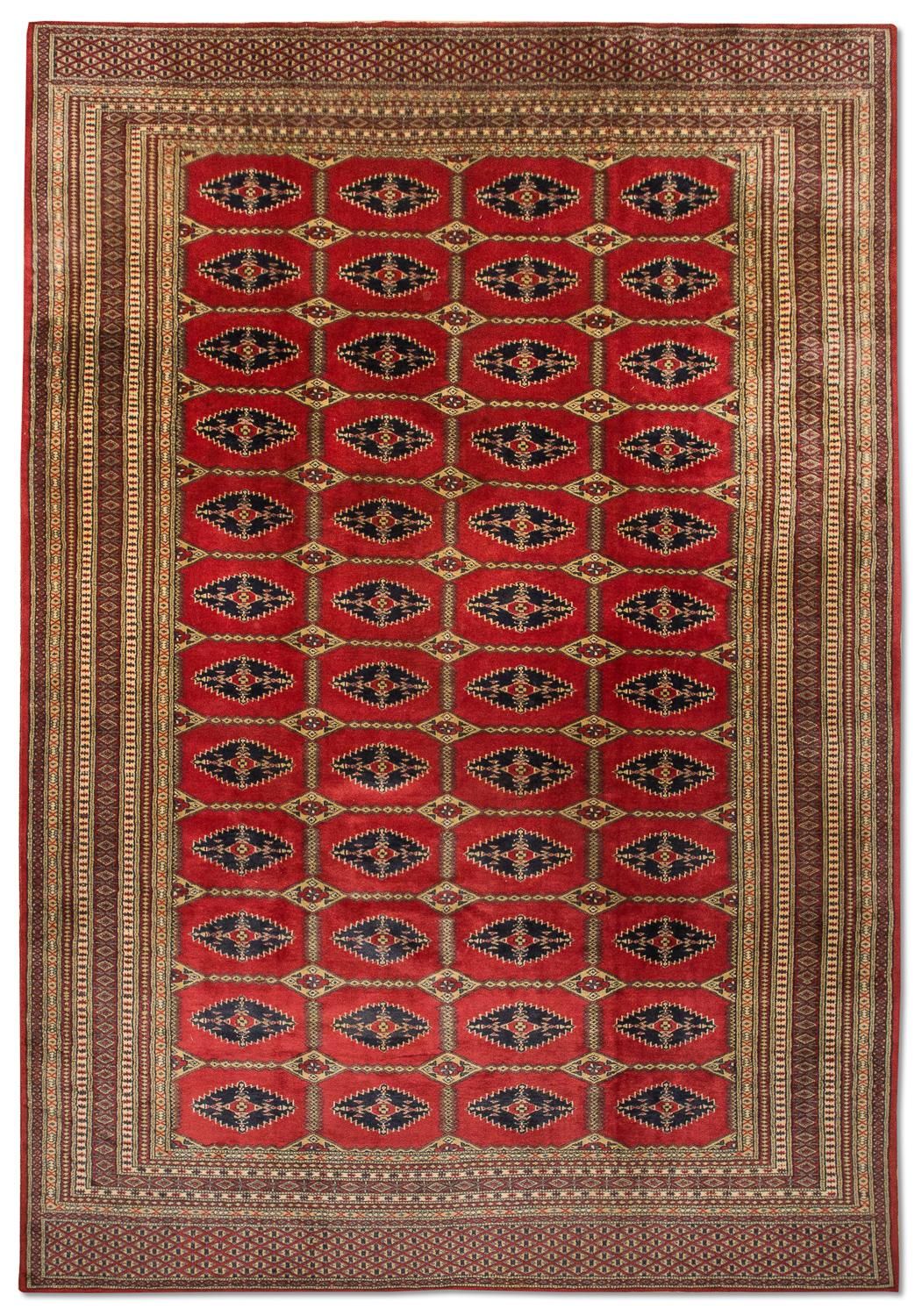 Afghaans tapijt - Bukhara - 292 x 188 cm - rood