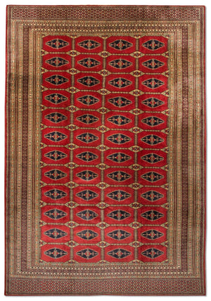 Afghaans tapijt - Bukhara - 292 x 188 cm - rood