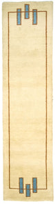 Indo Gabbeh Tapijt 298x80cm - Wollen tapijt